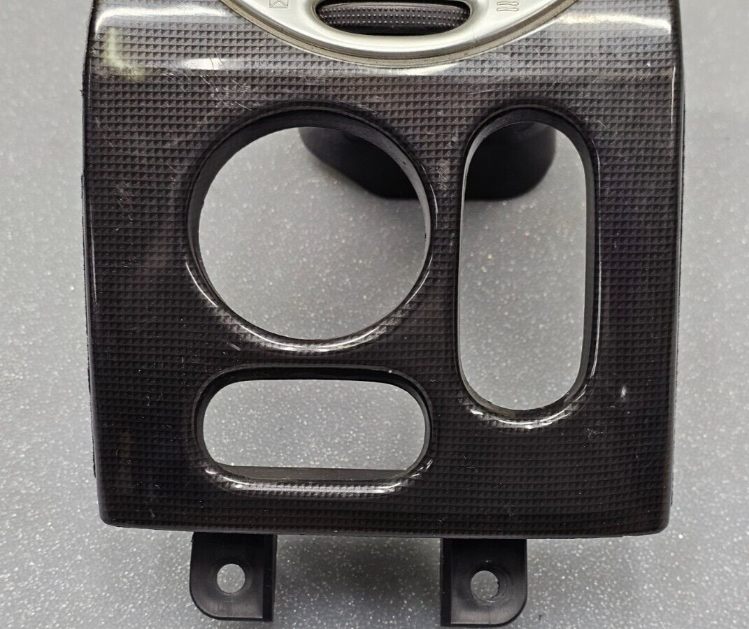 🔥02-09 Envoy Trailblazer Dash Left Driver Head Light Switch Bezel Carbon Black