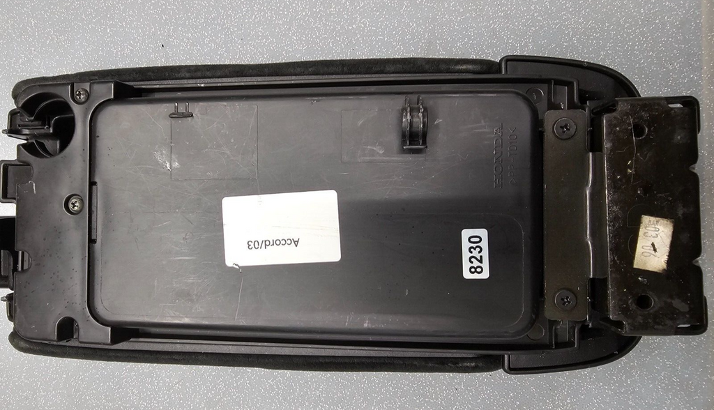 🔥03-07 ACCORD Acura TSX Center Console Armrest Storage Lid CLOTH BLACK L22