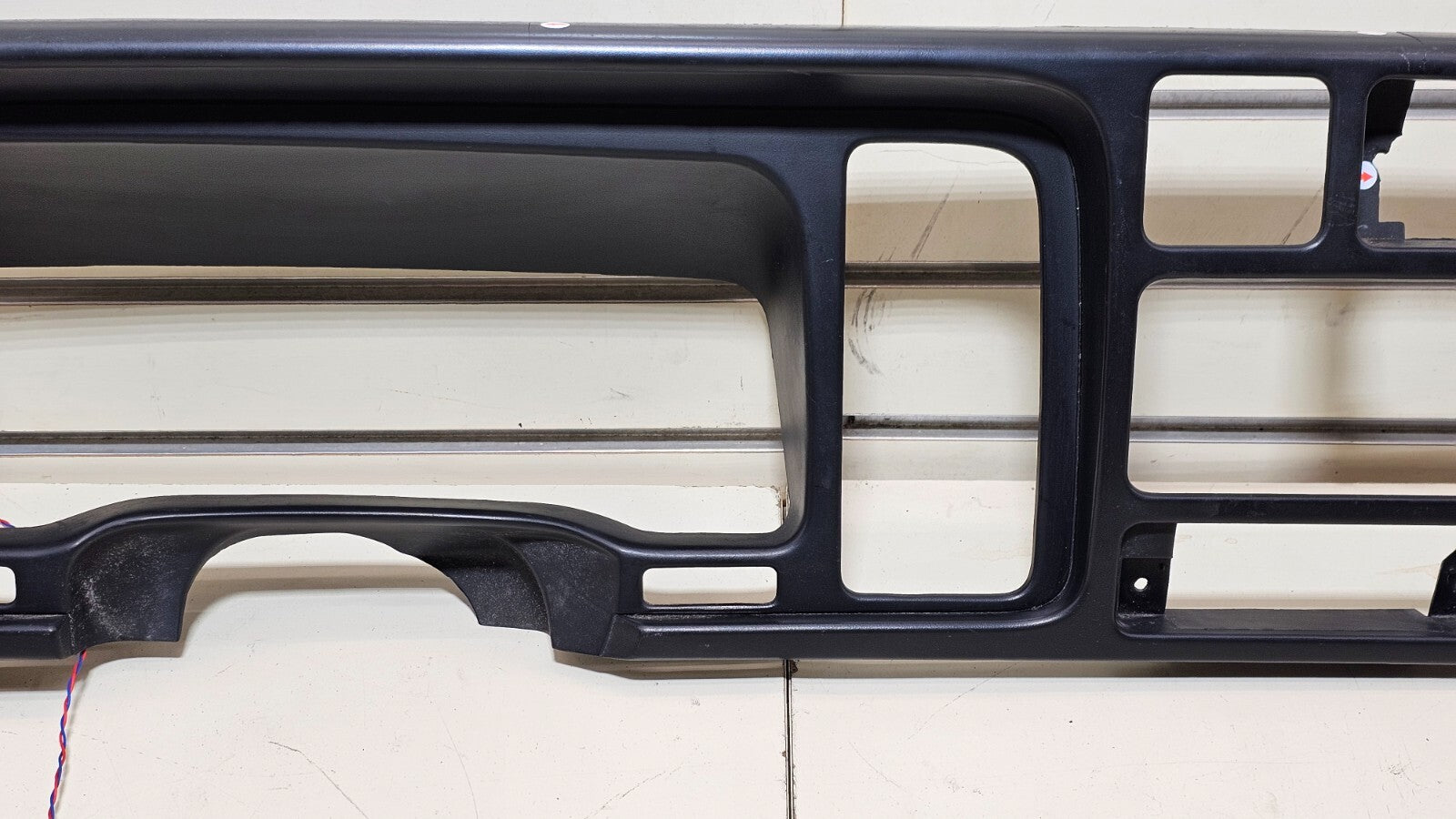 🔥94-97 Dodge Ram Dash Instrument Speedometer Cluster Trim Bezel Panel Black