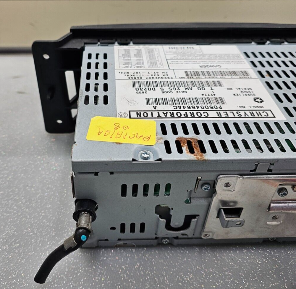 🔥2004-2008 CHRYSLER PACIFICA Genuine Radio Mp3 CD Player Factory OEM