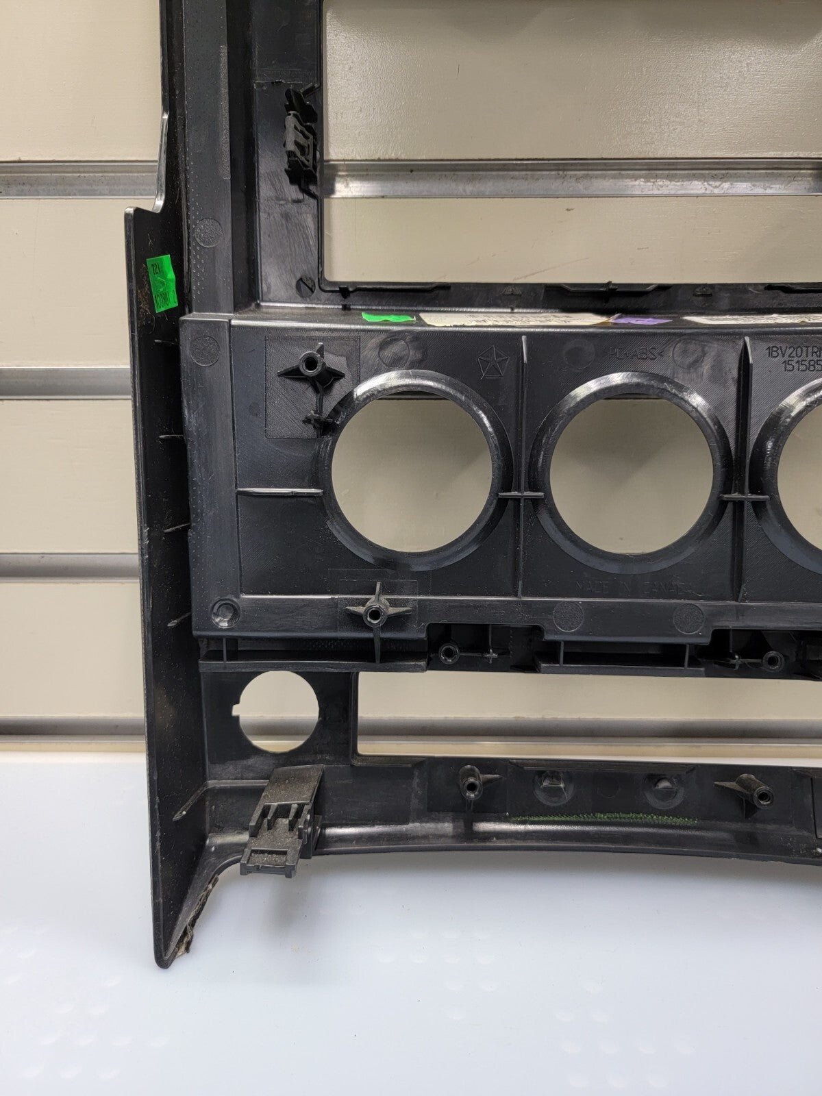🔥08-12 Liberty Center Dash Radio Stereo Climate Trim Panel Bezel Black/Silver