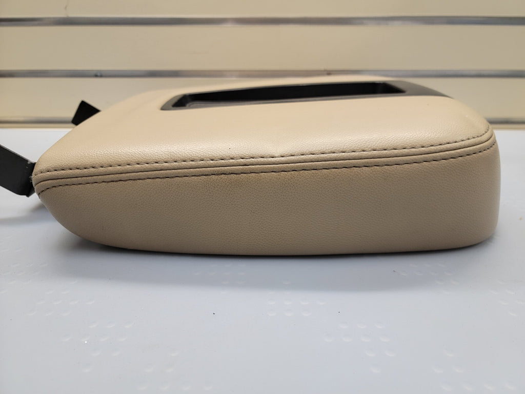🔥07-13 Chevy Tahoe, Suburban, Yukon Leather Console Lid Armrest Cover TAN JS5