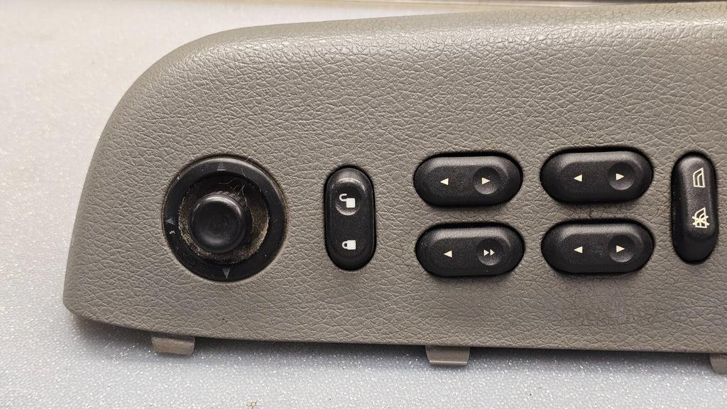 🔥04-08 Ford F150 Left Driver Master Door Window Power Switch Control Gray WS24