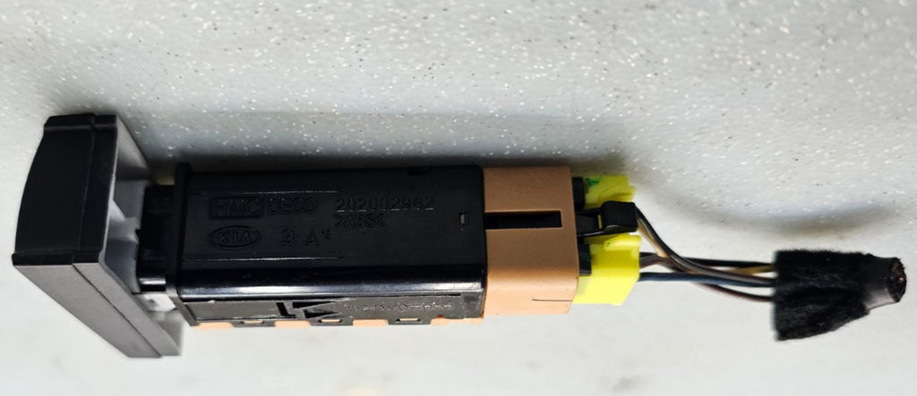 🔥09-12 HYUNDAI SANTA FE Rear Window Heating Heated Switch Button Assy Black OEM