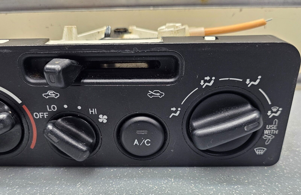 🔥98-00 Chevy Prizm Dash A/C AC HVAC Heater Temperature Climate Control Black