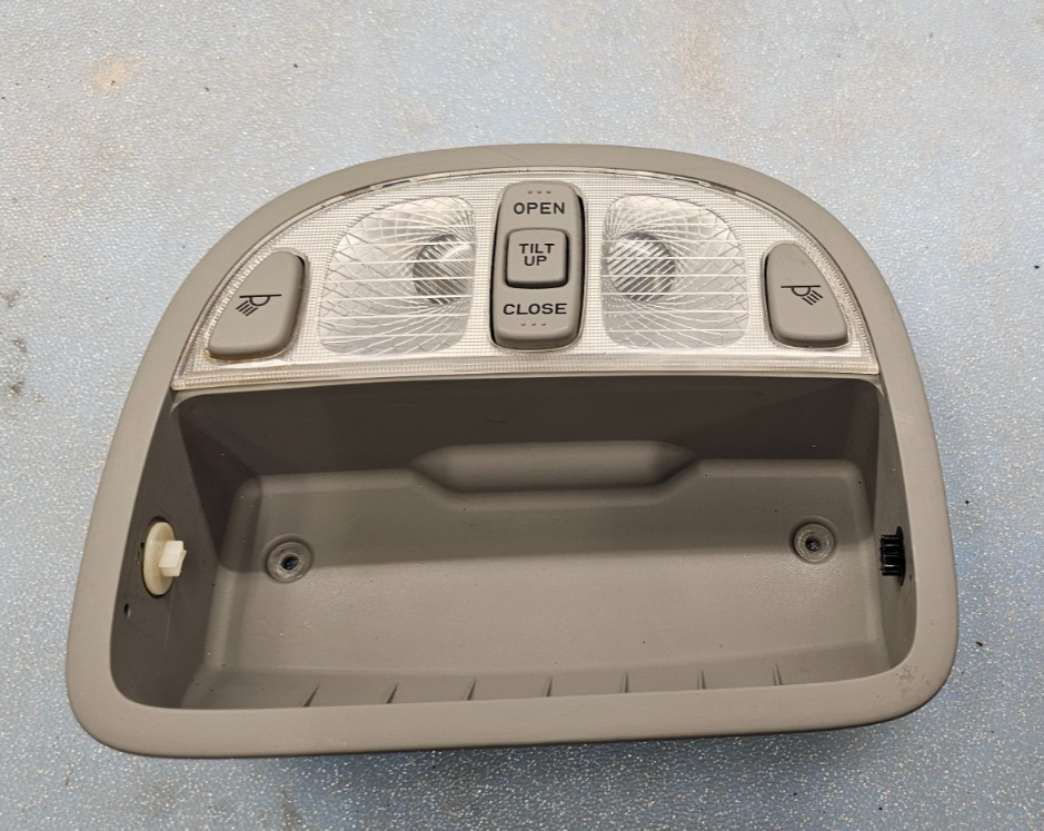 🔥07-12 HYUNDAI SANTA FE FRONT OVERHEAD CONSOLE DOME MAP LIGHT LAMP SUNROOF GRAY