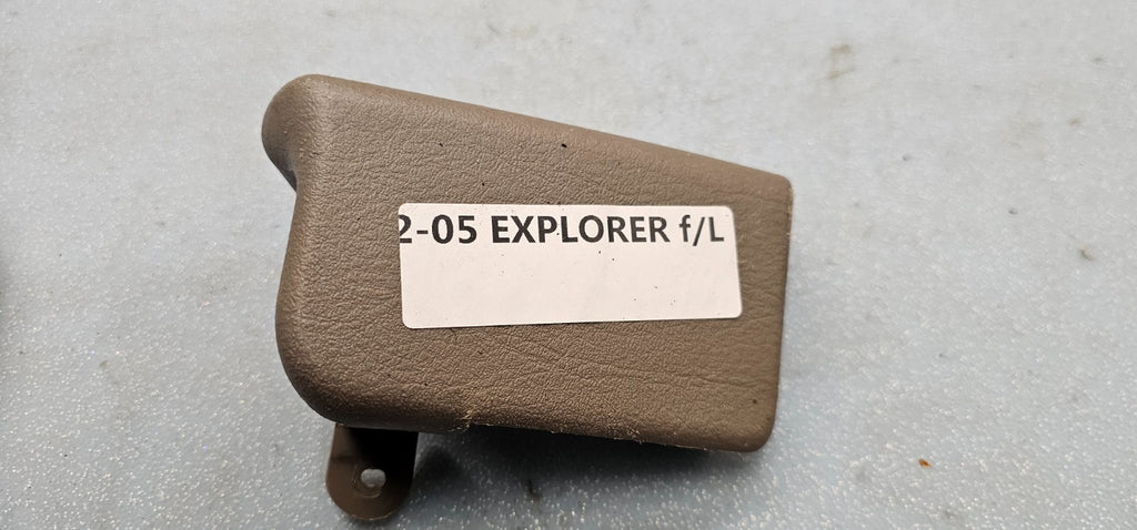 🔥02-05 Ford Explorer Left Driver Seat Track End Cover Tan