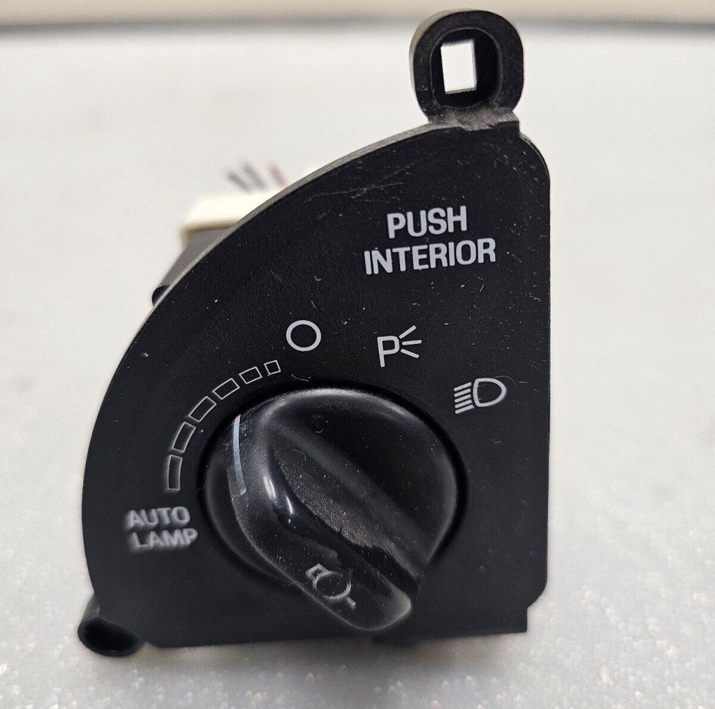 🔥98-02 TOWN CAR DASH DIMMER HEADLIGHT CONTROL SWITCH W/AUTO LAMP ASSEMBLY BLACK