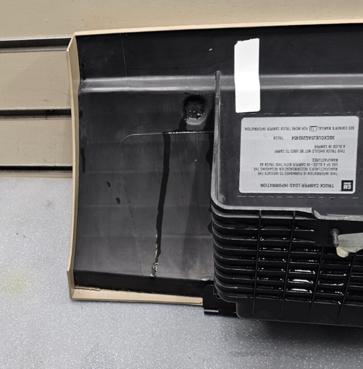 🔥07-13 Silverado SIERRA Dash UPPER GLOVE BOX Storage Compartment Assembly TAN