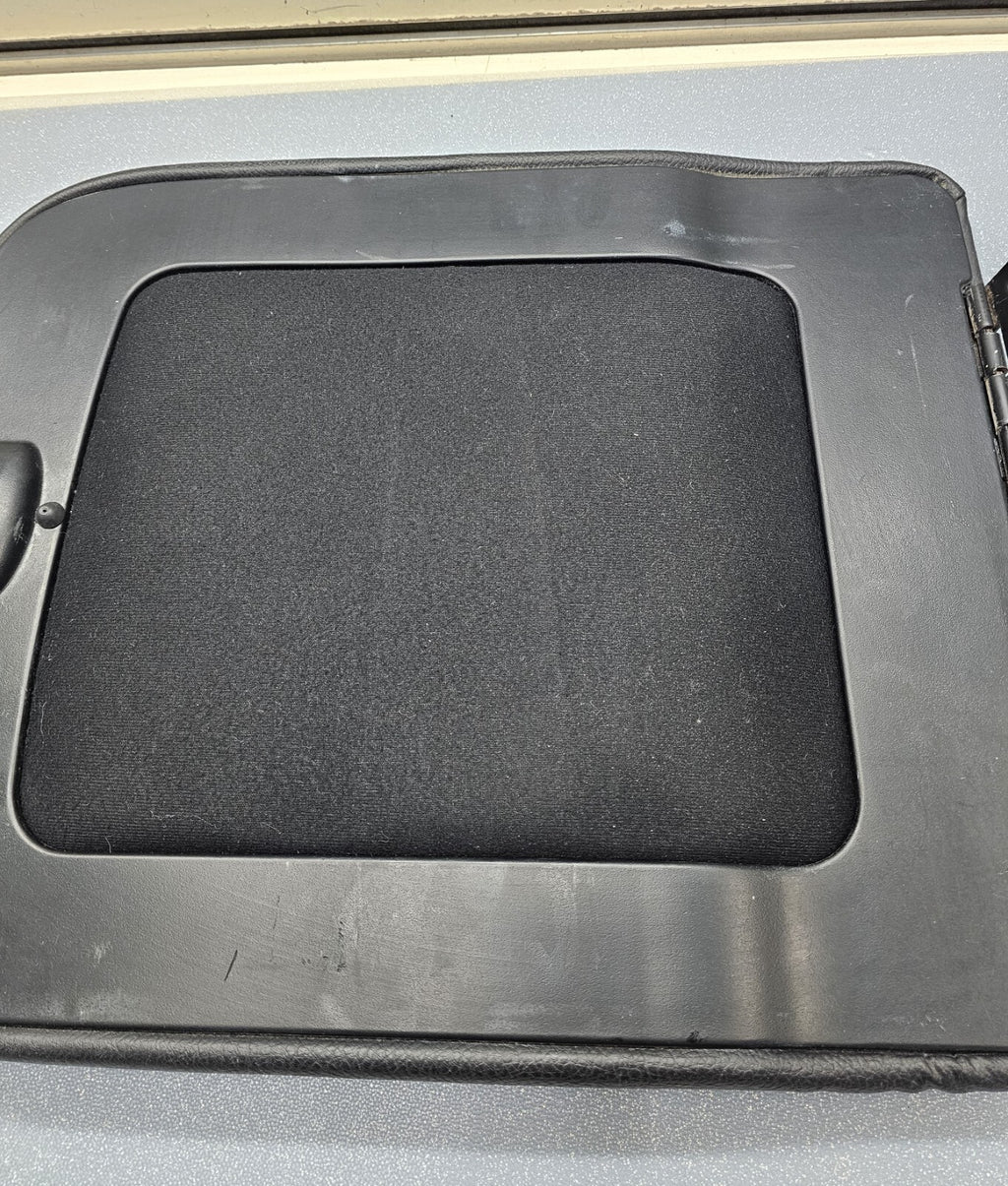 🔥02-08 Dodge RAM Center Console Jump Seat ARMREST Cover Lid Leather BLACK JS7