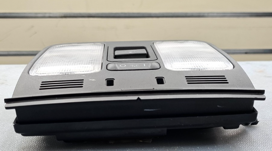 🔥04-08 TL FRONT OVERHEAD CONSOLE SUNROOF DOME MAP LIGHT TRIM CEILING BLACK