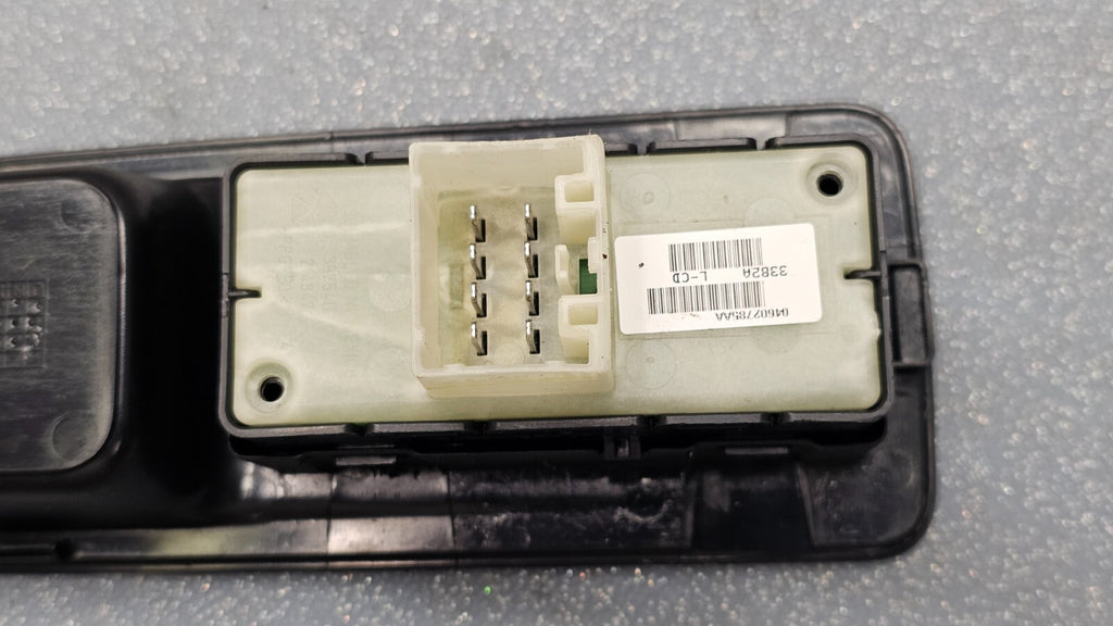 🔥11-17 Chrysler 200 Compass Right Passenger Power Window Control Switch Black