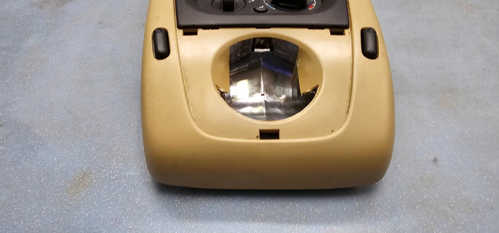 06-10 Explorer Overhead Console Dome Map Light Lamp Climate Control Assembly Tan