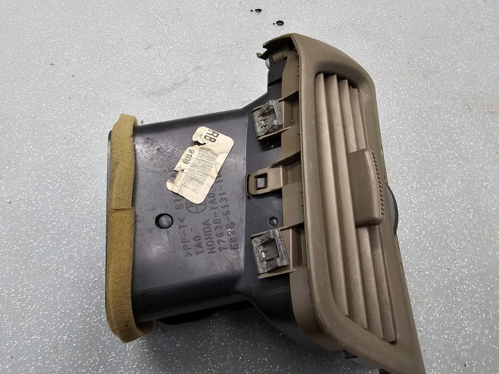 🔥08-12 Honda Accord Left Front Driver Side Dash AC Air Vent DARK TAN OEM