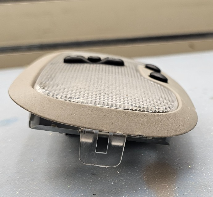 🔥2002-2005 JEEP LIBERTY FRONT CENTER DOME LIGHT POWER SUNROOF SWITCH TAN OEM