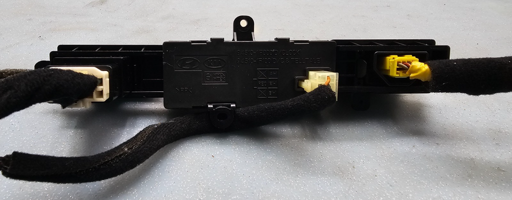 🔥06-10 Kia Sportage Hazard Switch Control Dash Digital Clock Display Time Black