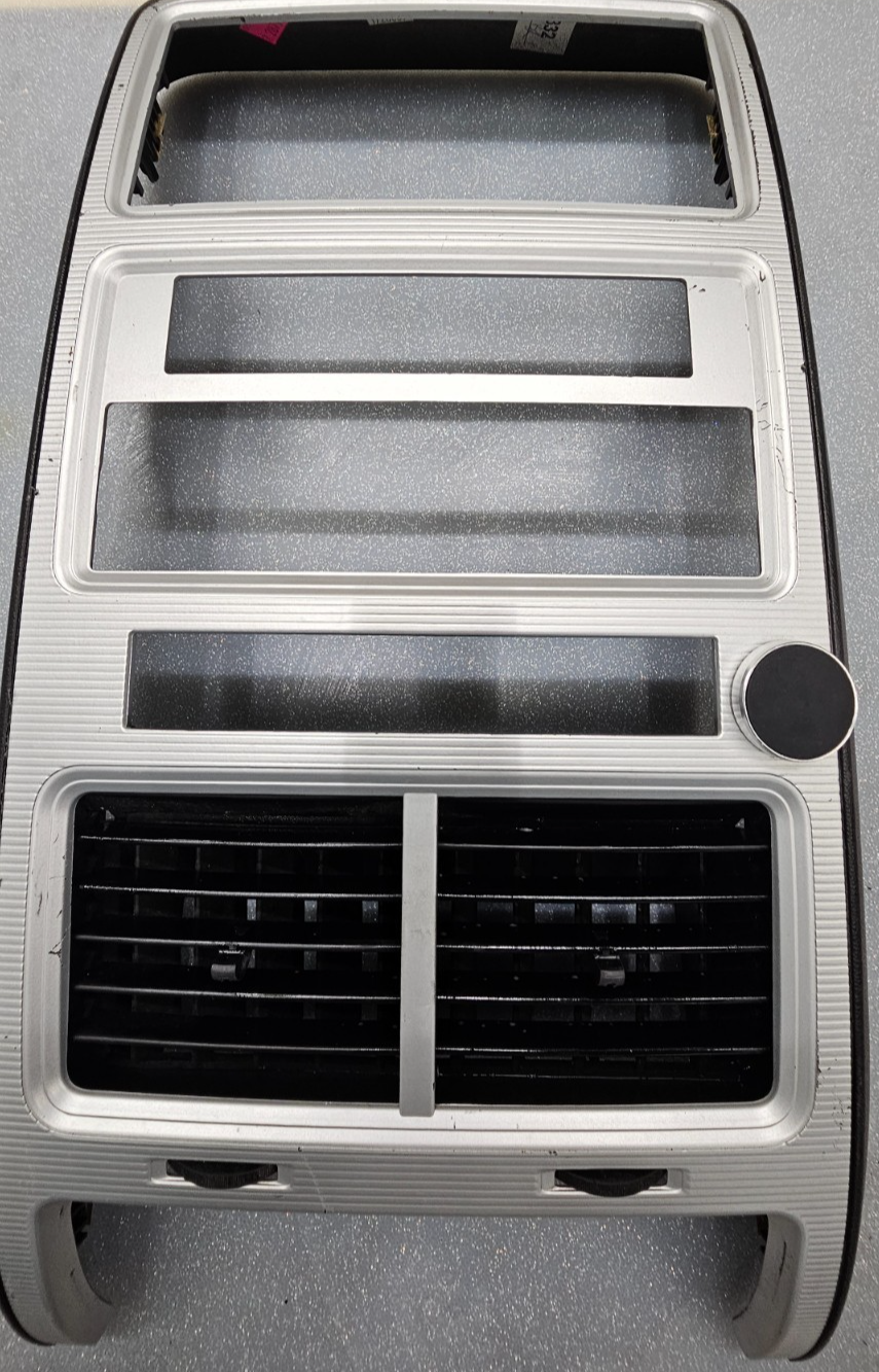 🔥09-10 DODGE JOURNEY Center DASH Radio Stereo TRIM BEZEL Climate Panel SILVER