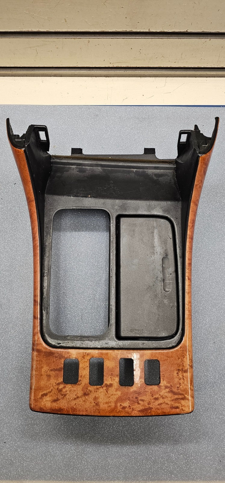🔥98-04 Lexus GS300 GS400 GS430 Center Console Cup Holder Wood Grain Trim Panel