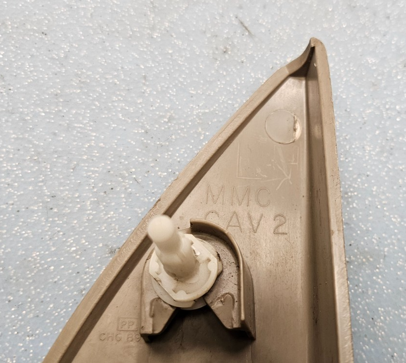 🔥1996-2000 GMC YUKON FRONT DOOR MIRROR LEFT SIDE PANEL COVER OEM TAN