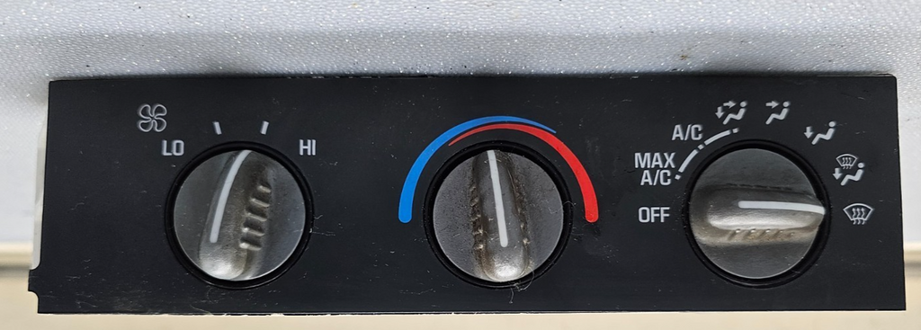 🔥01-07 Chevrolet Express 1500 A/C Heater Temperature Climate Control Unit Dash