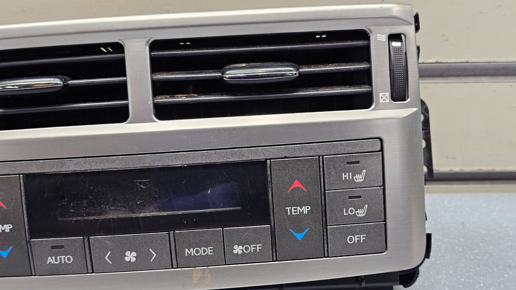 13-15 Lexus LX570 2nd Row Console Heater Climate Temperature Control Trim Panel