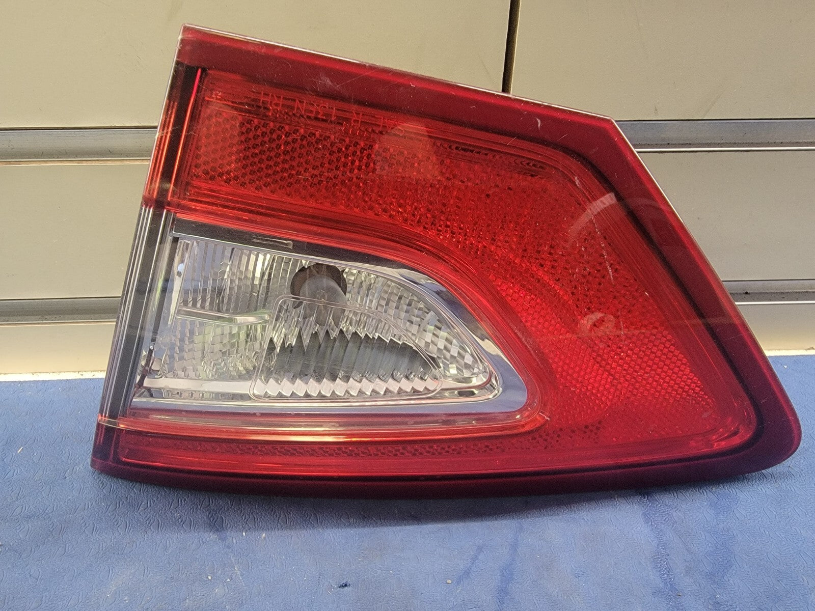 🔥13-16 Ford Fusion Tail Light Rear Left Driver Side Halogen Assembly Chrome