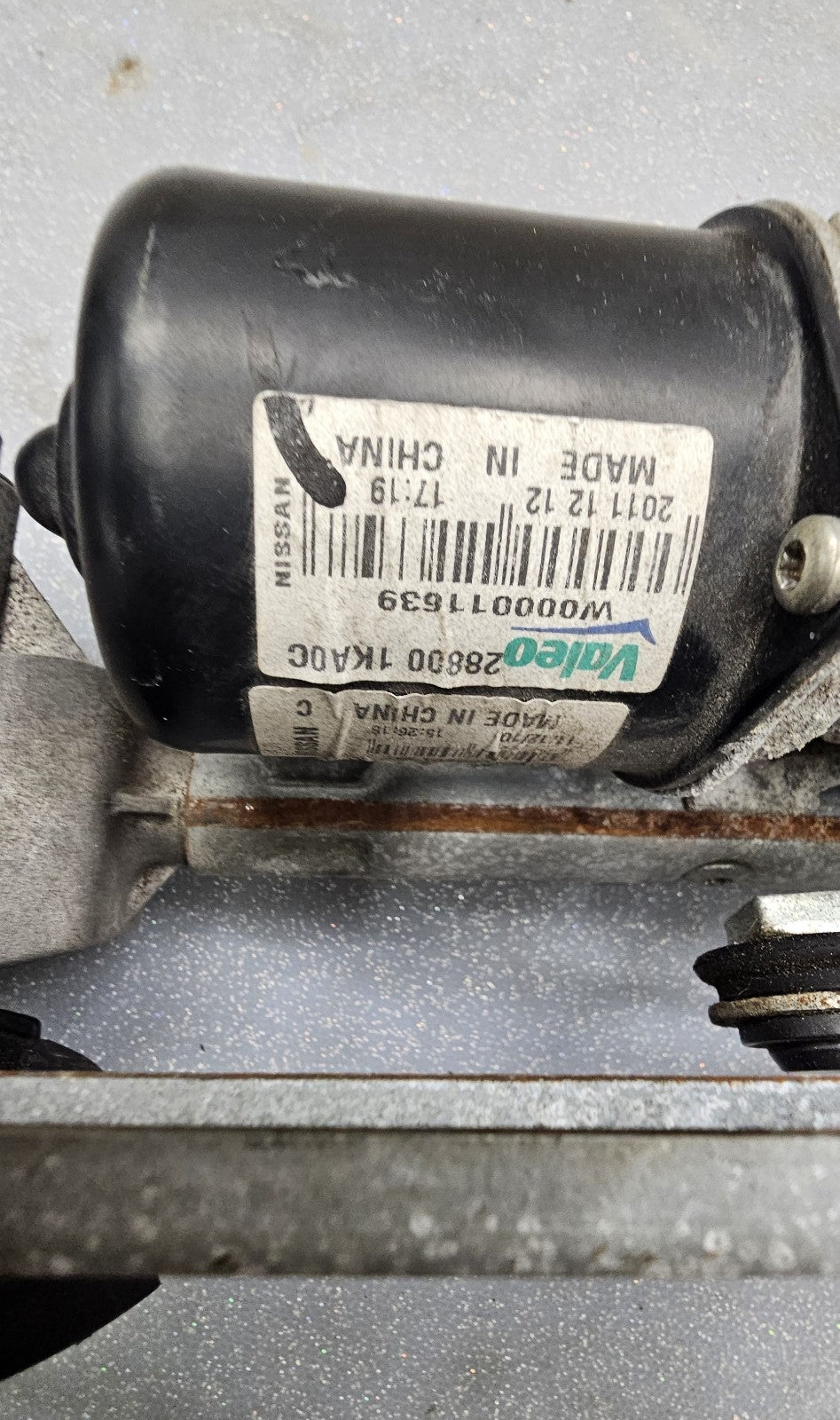 🔥2011-2017 NISSAN JUKE  Windshield Wiper Motor w/Linkage