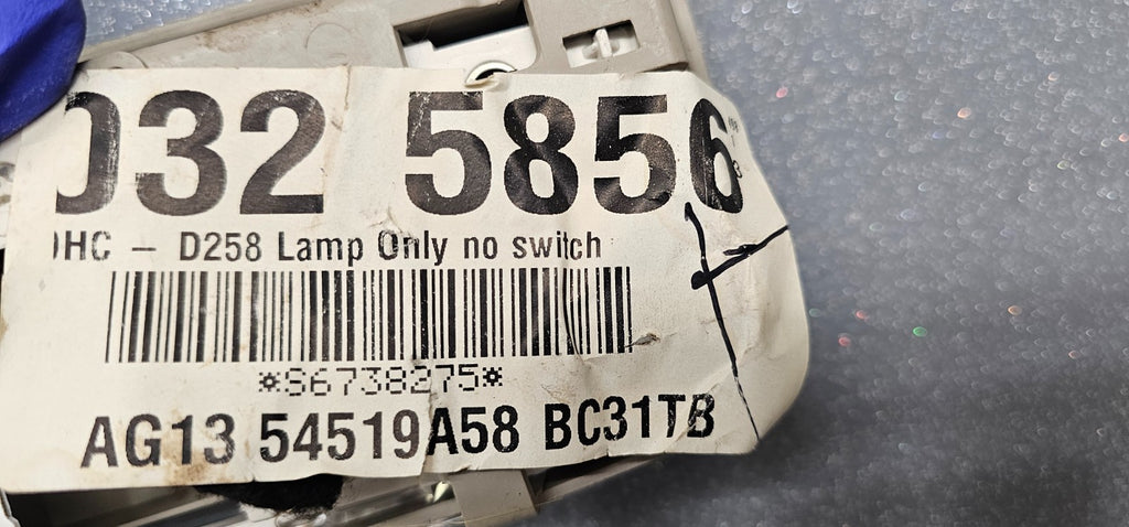 🔥10-12 FORD TAURUS SE FRONT UPPER ROOF OVERHEAD DOME READING LIGHT LAMP OEM
