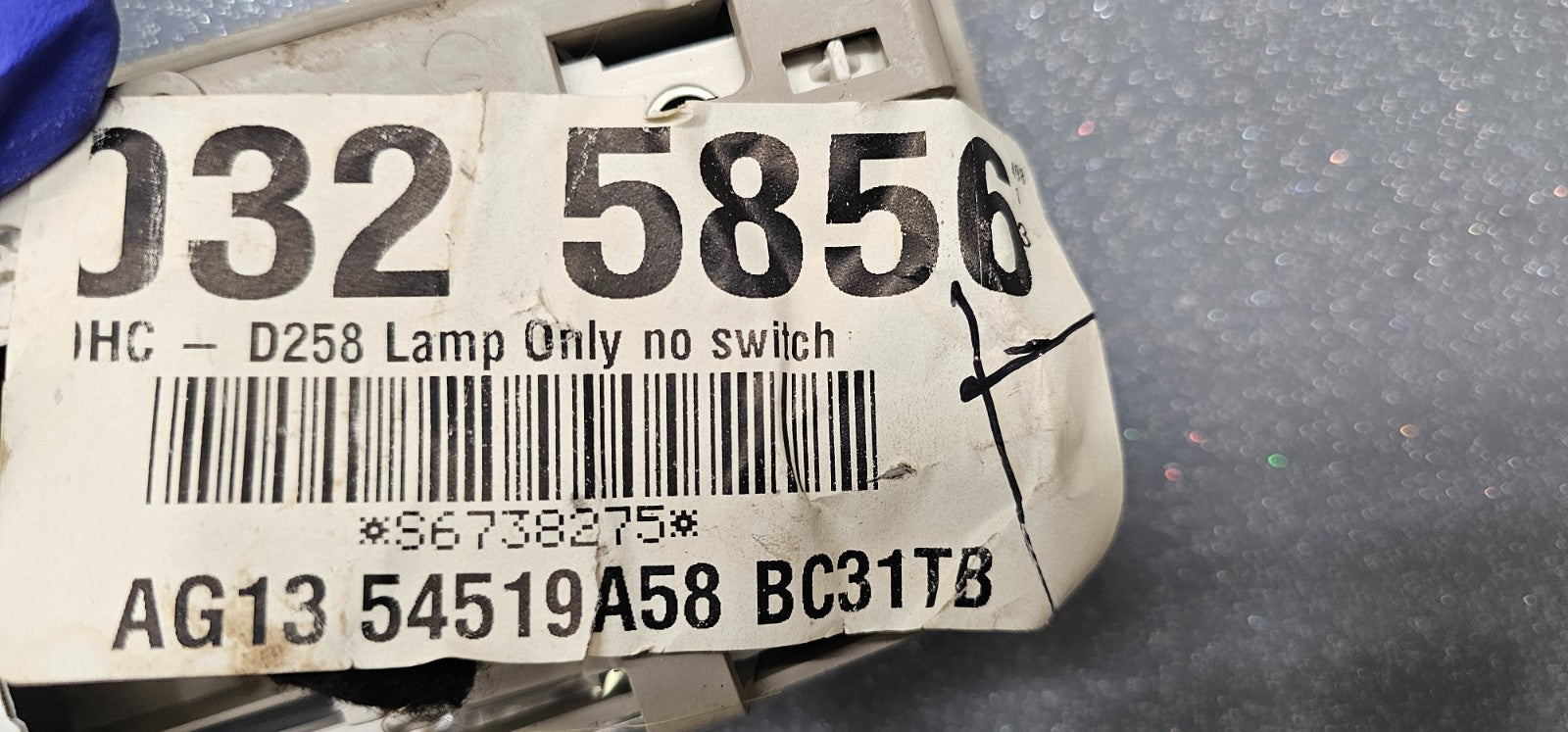 🔥10-12 FORD TAURUS SE FRONT UPPER ROOF OVERHEAD DOME READING LIGHT LAMP OEM