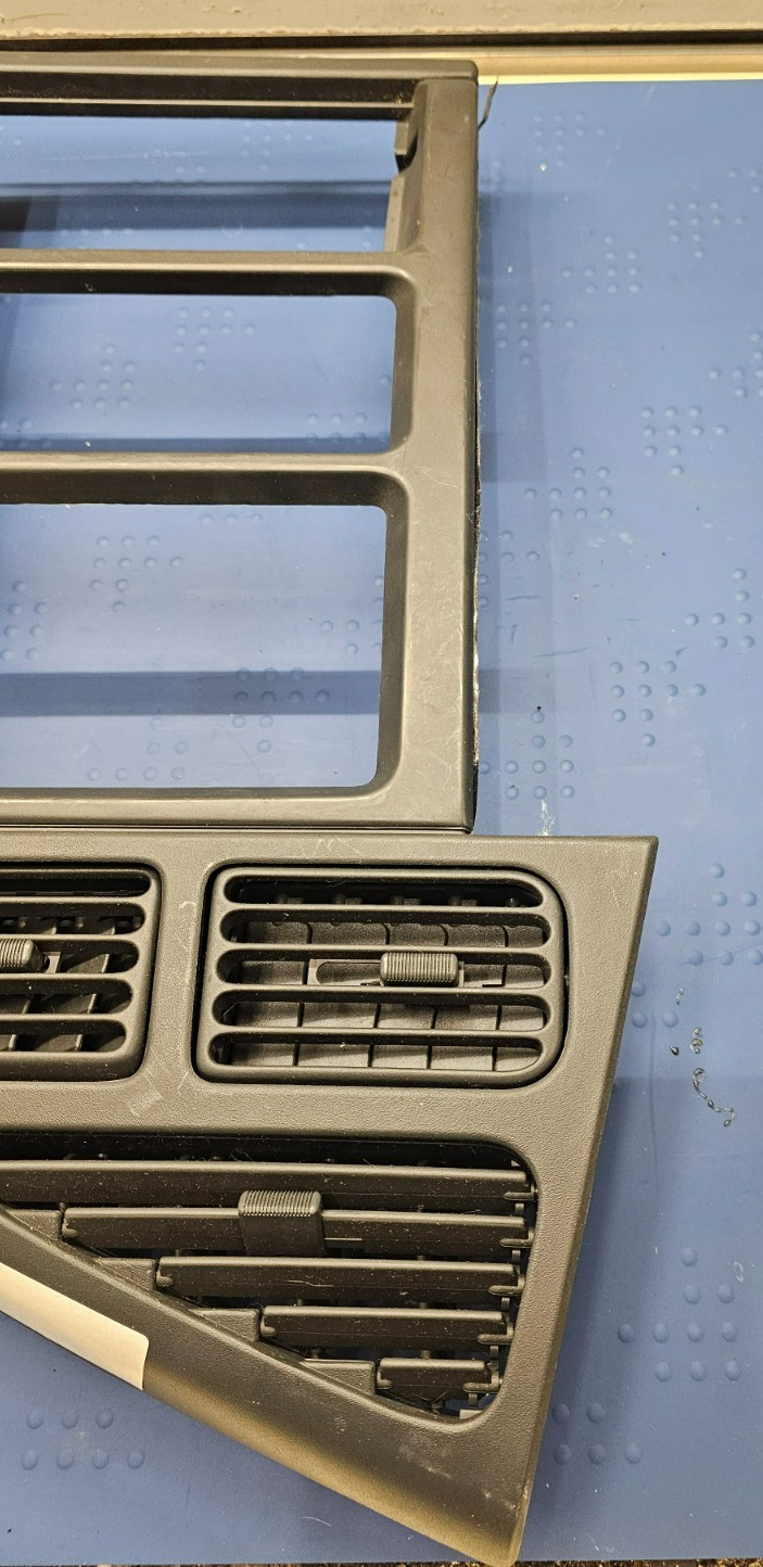 🔥99-02 NISSAN QUEST CENTER DASH RADIO CLIMATE CONTROL TRIM COVER PANEL SILVER