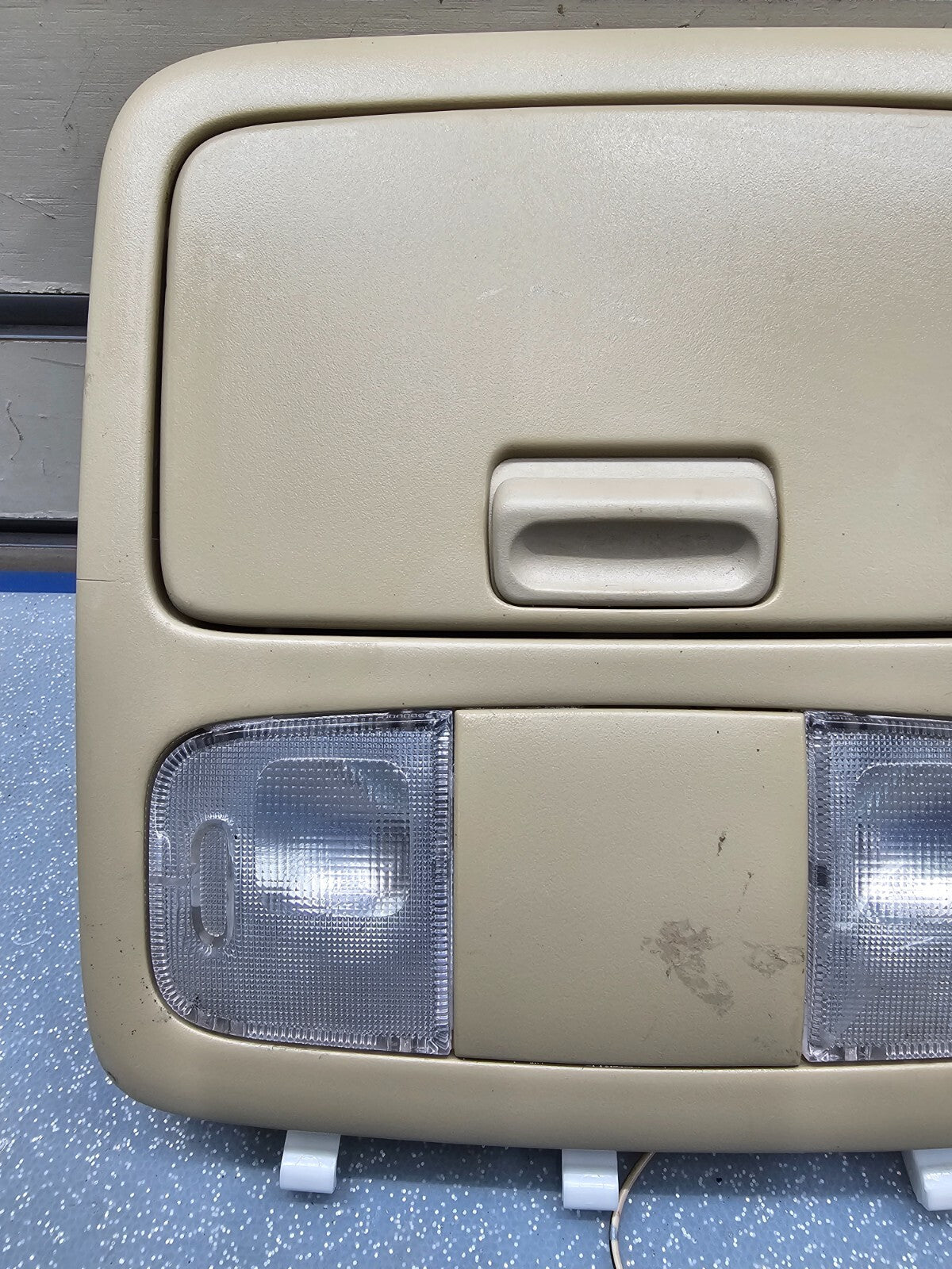 🔥02-06 CAMRY 4RUNNER Overhead Console Dome Map Light Lamp Storage Assembly TAN