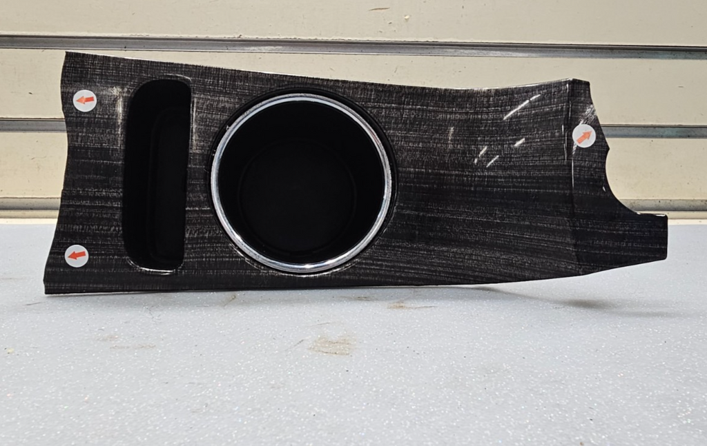 🔥13-16 MALIBU Gear Shifter Surround Trim Cup Drink Holder Insert Wood OEM