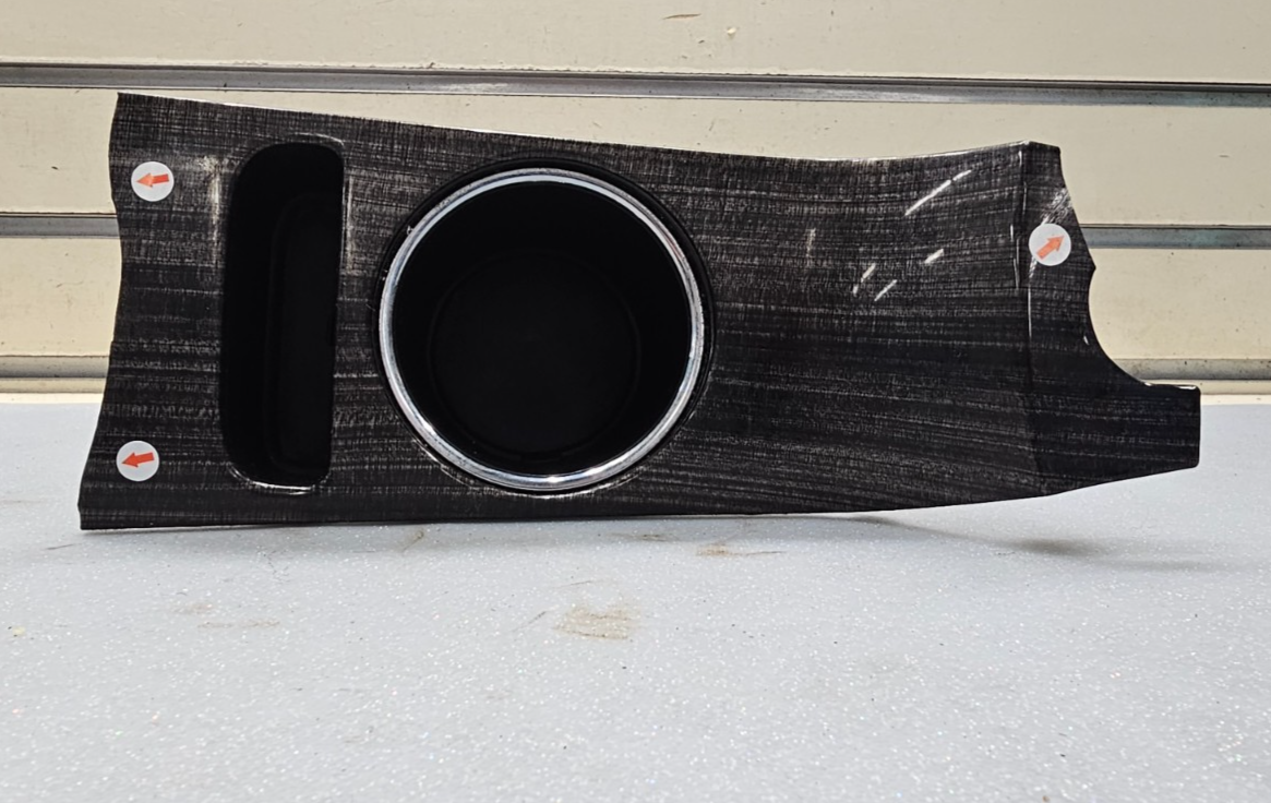 🔥13-16 MALIBU Gear Shifter Surround Trim Cup Drink Holder Insert Wood OEM