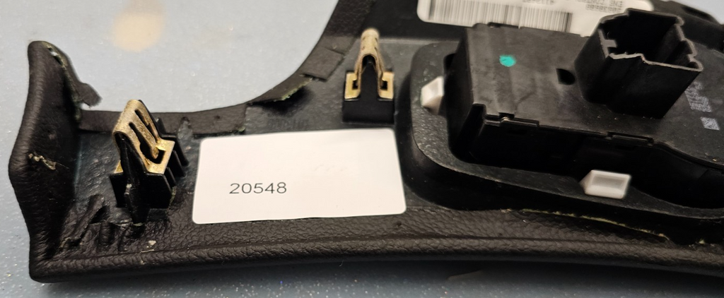 🔥10-16 Cadillac SRX Dash Headlight Switch Control Bezel Trim Cover BLACK
