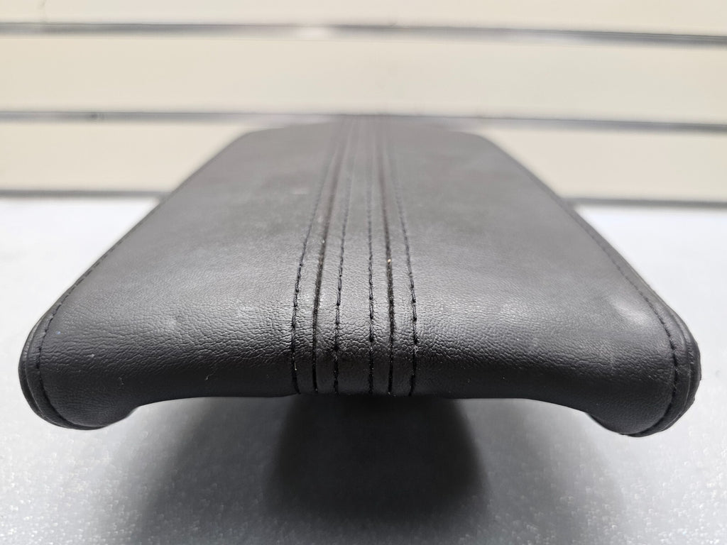 10-12 Lincoln MKZ Center Console Lid Armrest Top Storage Leather Assembly Black
