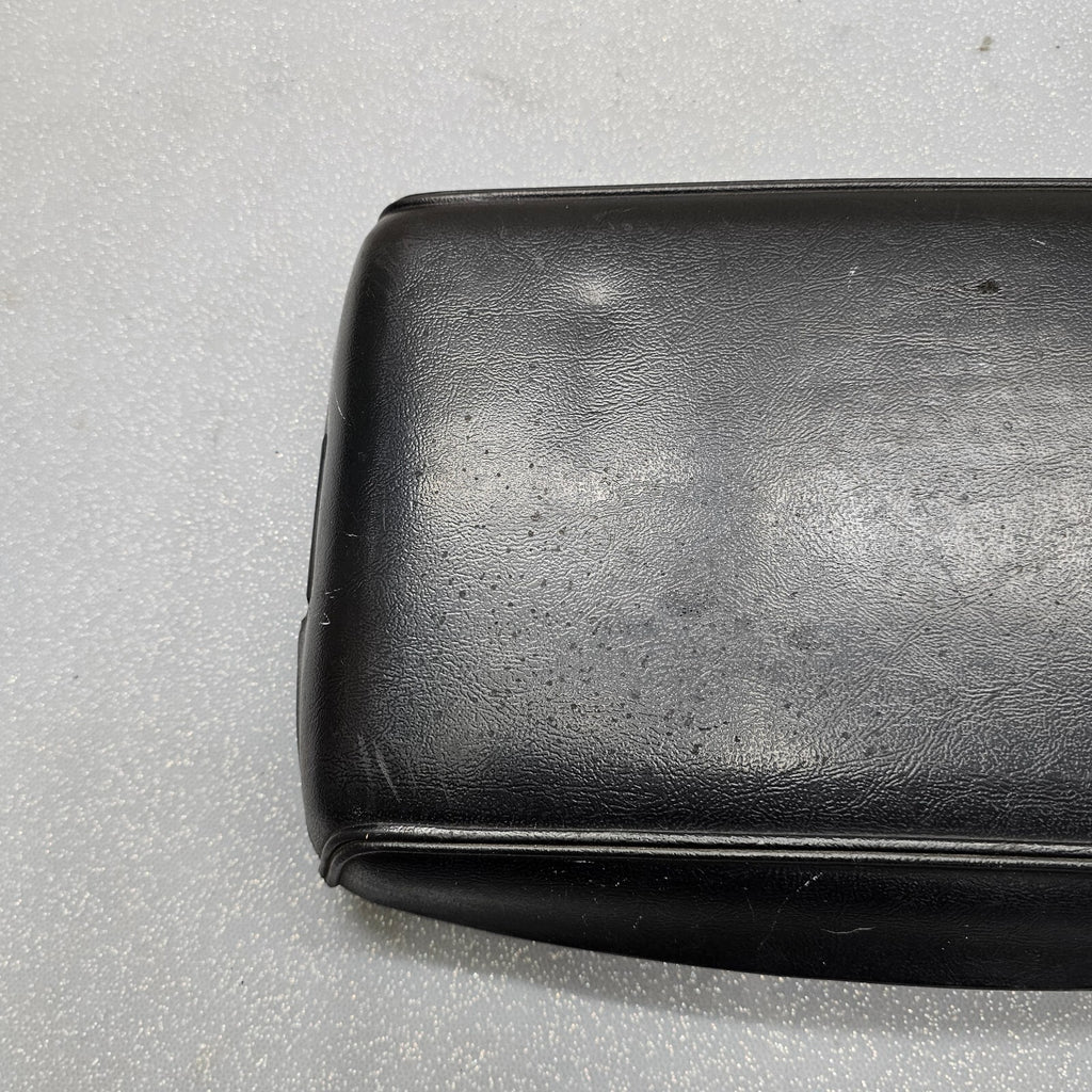 🔥82-92 Camaro Center Console Lid Top Pad Sliding Armrest Storage Cover Black
