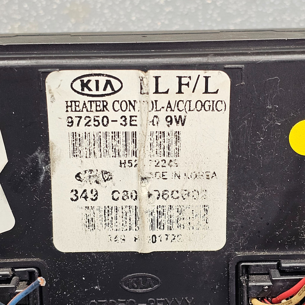 07-09 Kia Sorento LX Dash AC Heater Climate Temperature Control Air Conditioner