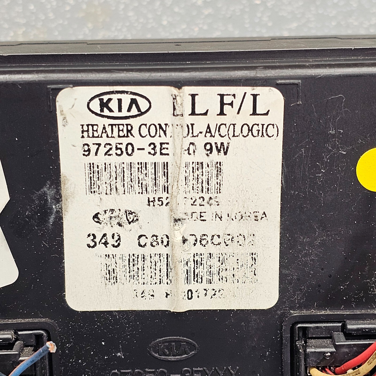 07-09 Kia Sorento LX Dash AC Heater Climate Temperature Control Air Conditioner