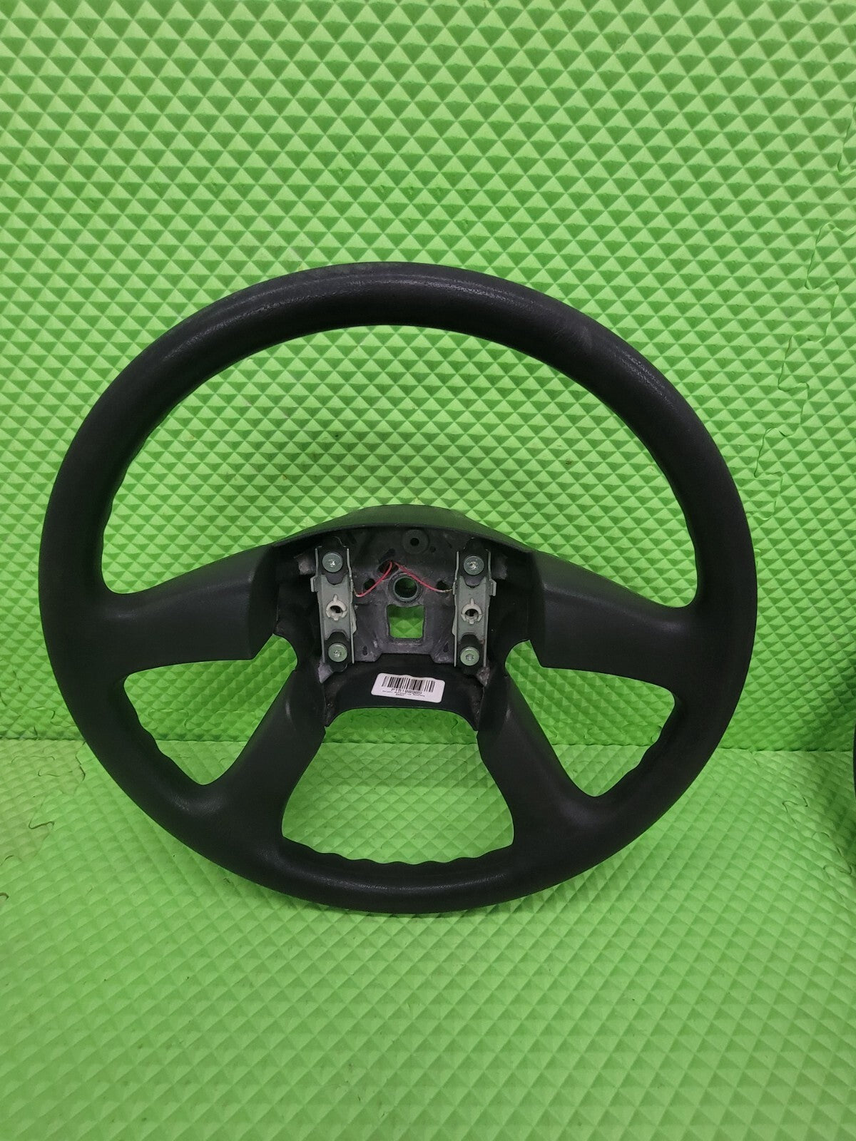 🔥03-06 SILVERADO SIERRA YUKON TAHOE SUBURBAN STEERING WHEEL LEATHER BLACK