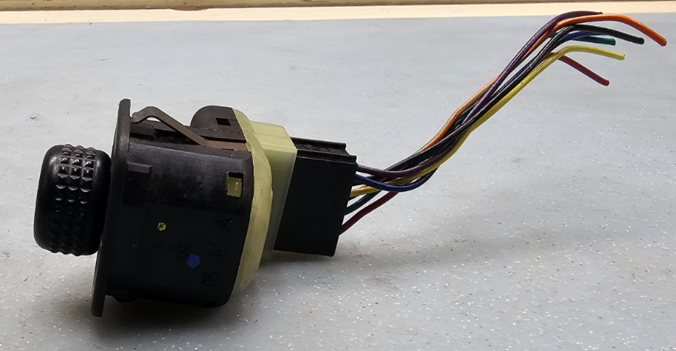 🔥01-07 Ford Escape Mercury Mariner Power Mirror Control Switch Black OEM