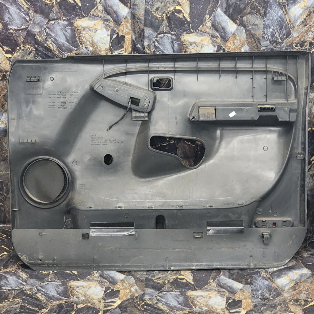 99-06 Silverado SIERRA Door Trim Panel Front LEFT-RIGHT Set Dark GRAY manual D3