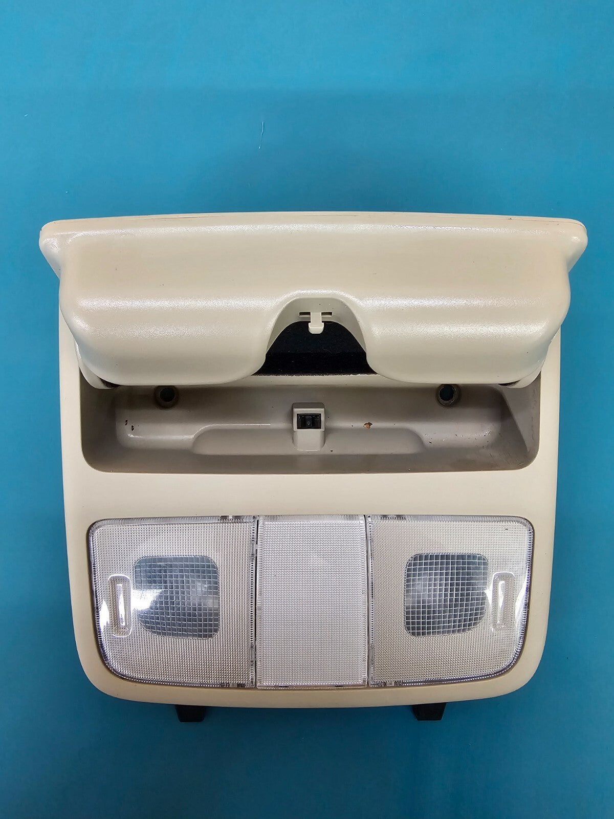 🔥07-10 Elantra Overhead Console Storage Display Dome Light Storage LT GRAY OEM
