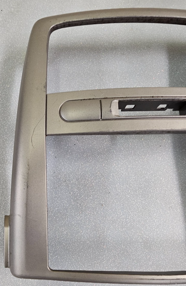 🔥05-10 CHEVY COBALT DASH CLIMATE CONTROL RADIO STEREO BEZEL TRIM PANEL SILVER