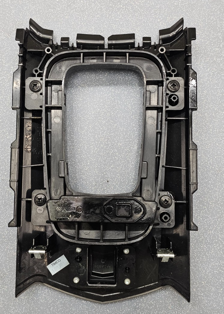 🔥08-13 CADILLAC CTS FLOOR SHIFTER BEZEL COVER PANEL TRIM SILVER OEM