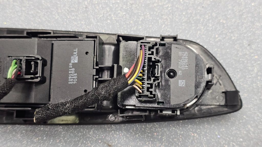 🔥17-21 Trax Encore Left Driver Master Door Window Power Control Switch Black