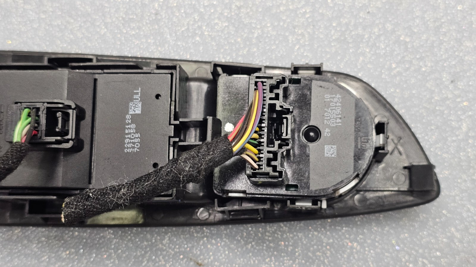 🔥17-21 Trax Encore Left Driver Master Door Window Power Control Switch Black