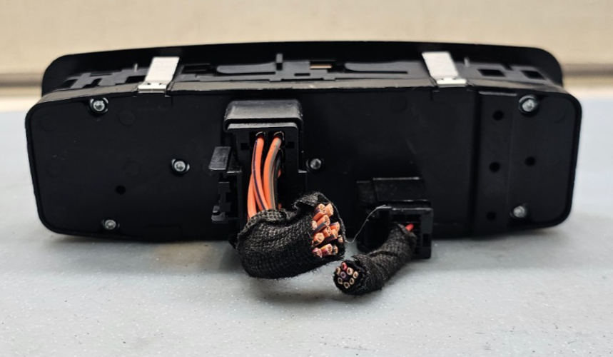 09-12 Dodge Ram 1500 2500 Left Driver Master Power Window Switch Assembly Black