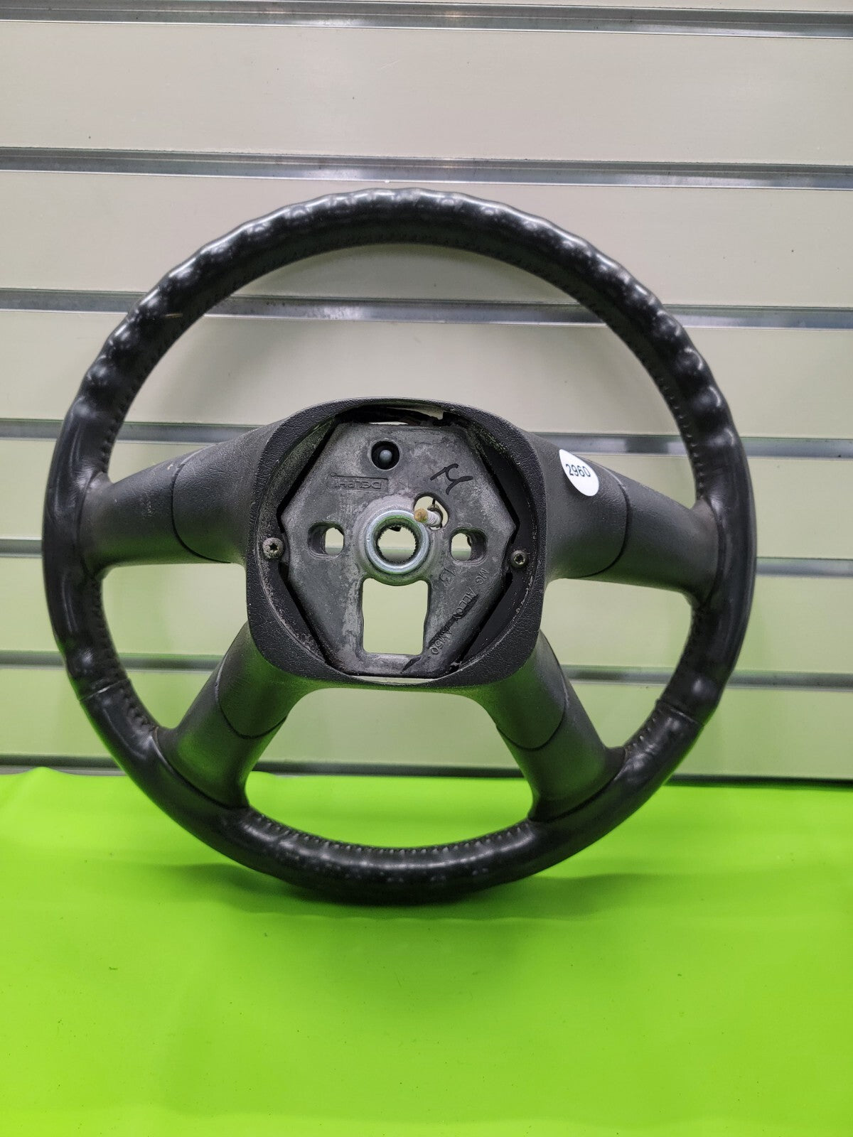 🔥03-06 SILVERADO SIERRA YUKON TAHOE SUBURBAN STEERING WHEEL LEATHER BLACK