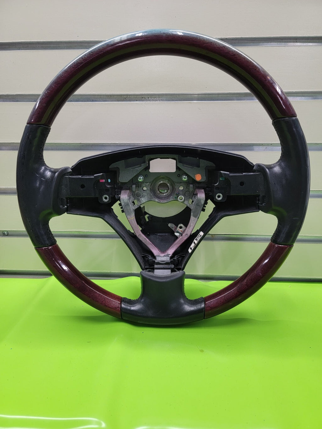 🔥06-11 Lexus GS300 GS350 GS430 Steering Wheel OEM Red Wood Black Leather OEM