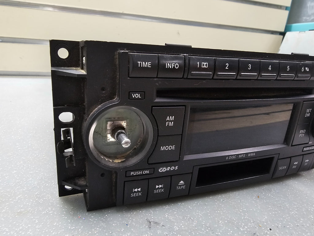 🔥2004-2010 Jeep Dodge Chrysler Front Dash Radio AM FM CD Aux Input OEM